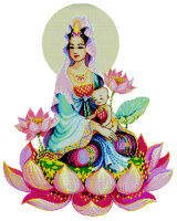 ใหม่ DIY5D เพชรภาพวาด "นั่ง Lotus Guanyin" วงกลมเพชรเย็บปักถักร้อยสติ๊กเกอร์ติดผนัง Home DecorCrafts