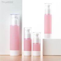 ☬✗  Pink Light-proof Vacuum Lotion Sub-bottling Bottle Liquid Foundation Concealer Cosmetic Spray Bottle 15/30/50/100ml 2022 New