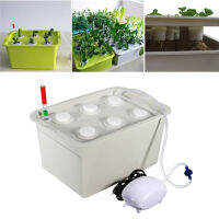 ชุด Grow กล่องโปสเตอร์โรงเพาะต้นไม้ปลูกแบบไร้ดินมี6รูสำหรับระบบ Hydroponic