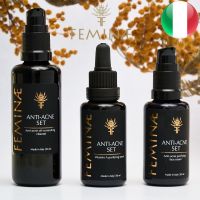 ANTI-ACNE SET - COMPLETE ANTI-ACNE COSMETIC TREATMENT - Anti-acne oil-controlling Cleanser, Vitamin A purifying Serum, Anti-acne purifying Face Cream