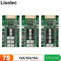 BMS 7S 24V 10A 15A 18A Charge Board PCB with OverchargeOver DischargeShort Circuit Protection for E-bike Scooter