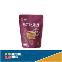 Protein Chips BBQ Flavour (Natural Bites Brand) : ขนมโปรตีนอบกรอบ รสบาร์บีคิว ตรา เนเชอรัล ไบทส์ (1 ซอง)