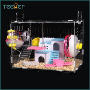 Đế Lồng Chuột Nhảy Và Chuột Hamster Teeker Thúc Đẩy Việc Đào Hang Theo Bản