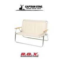 CAPTAIN STAG CS CLASSICS ALUMINUM BACKED BENCH เก้าอี้ เก้าอี้คู่ เก้าอี้แคมป์ปิ้ง เก้าอี้สนาม อุปกรณ์แคมป์ปิ้ง