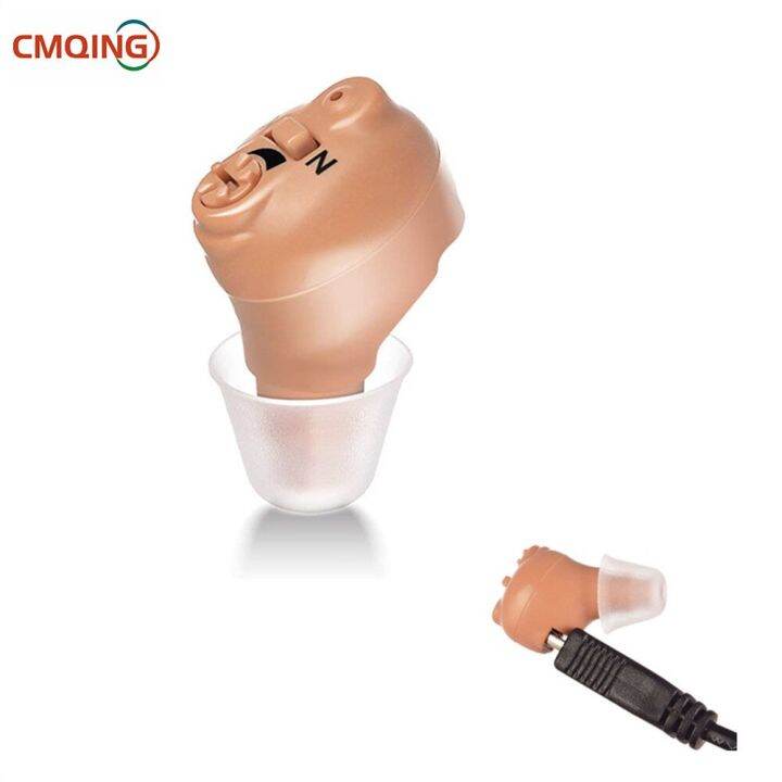 Digital Hearing Aid Rechargeable CIC Deaf The Listening Device Mini