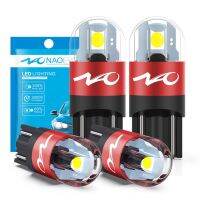 ℡◈♙ NAO-bombilla LED T10 W5W 3030 SMD 168 194 5W5 accesorios para coche lámpara de lectura 12V 6000K Motor blanco ámbar y rojo