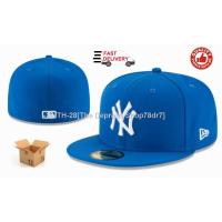 ۩✉ Fashion Topi MLB New York Yankees Fitted Hat 59FIFTY Cap Men Women Full Closed Fit Caps Baseball Hats