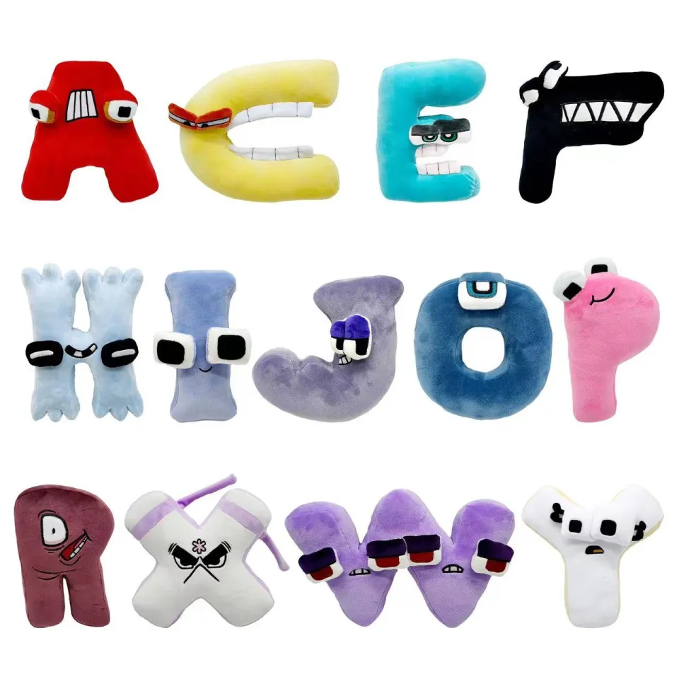 26 styles Alphabet Lore Plush Toy Game Alphabet Lore But Are Stuffed Plushie  Doll Anime Color Soft Baby Hug Pillow Kid Gift - AliExpress