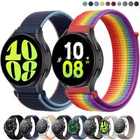 Tali nilon 22mm 20mm untuk jam Samsung Galaxy 6 5 4 3 Gear S3 Amazfit GTR gelang tangan lembut bersirkulasi untuk jam tangan Huawei GT2/3 Pro