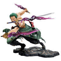 AOne ชิ้นอะนิเมะรูปสามมีดต่อสู้ทักษะ Roronoa Zoro พีวีซีรูปการกระทำรุ่นตกแต่งของเล่นสำหรับเด็ก GiftsM