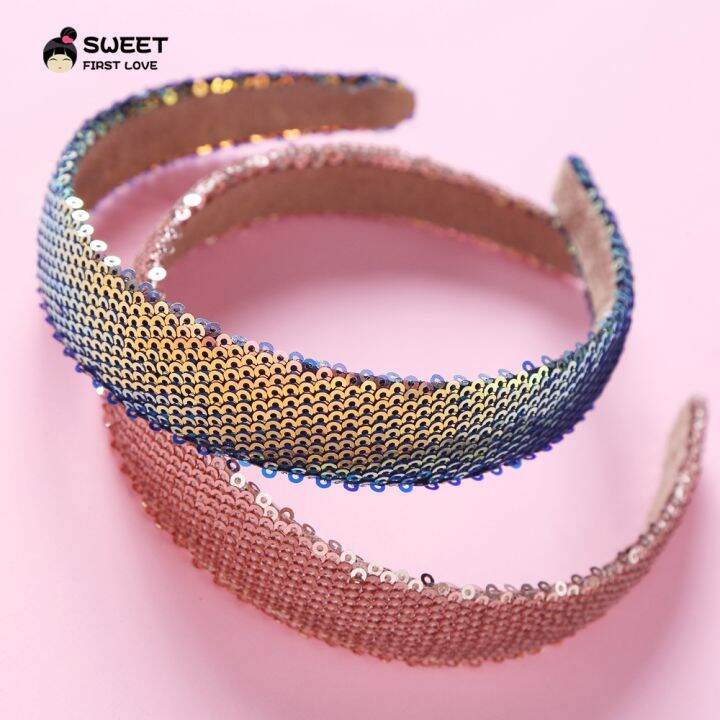 cod-new-cross-border-childrens-hair-accessories-europe-and-the-states-hot-selling-6-color-girls-sequin-headband-high-toughness-card-princess