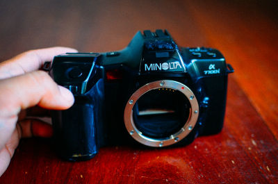 ขายกล้องฟิล์ม Minolta a7700i Body Only Serial 19114600