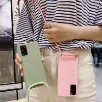 325วังฮีขายดี - / สร้อยคอ Crossbody โทรศัพท์สำหรับ OPPO A94 A74 A54 A55 A93 A15 A52 A72 A92 A91 K5 K3 K1ฝาครอบสายไฟ Liquid สายคล้อง Fundas