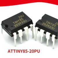 5pcs ATTINY85-20PU ATTINY85-20SU ATMEL20U TINY85 ปลั๊กตรง DIP-8 SOP ไมโครคอนโทรลเลอร์ MCU ชิปใหม่ต้นฉบับ ATTINY85 ATTINY