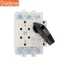 Shidene สวิตช์แยกเบรกเกอร์100a 3P 50/60Hz Ac400v 35Mm Din ที่ตั้งราง