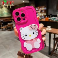 เคสโทรศัพท์กระจก Hello Kitty ระบบสัมผัสสำหรับ Redmi 9 Redmi 9C Redmi 9T Redmi 10 Redmi 10C A1 Redmi A2 Xiaomi POCO X3 PRO POCO X3 NFC POCO M3แฟชั่นน่ารักป้องกันการตก