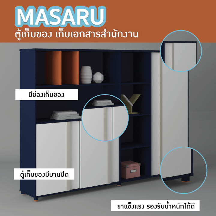 ตู้สำนักงาน-ตู้เอกสาร-ตู้ออฟฟิศ-ตู้เก็บเอกสาร-รุ่น-masaru-h6-g02-22-fancyhouse