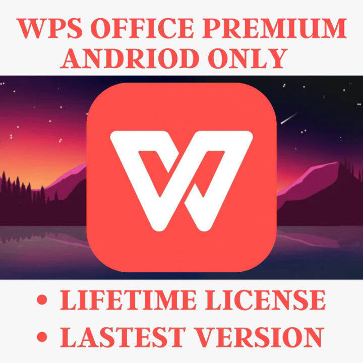 WPS Office Premium 2023 [Lifetime Full Version] Android Lazada