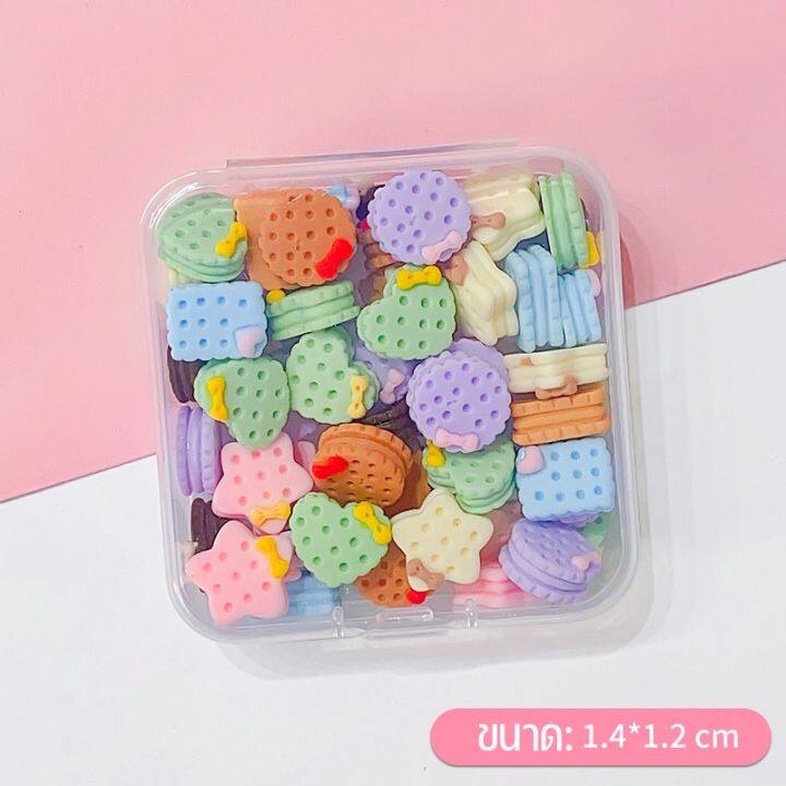 cai-cai-เรซิ่นตกแต่ง-3d-แฮนด์เมด-เรซิ่นการ์ตูน-แฮนด์เมด-diy-50pcs-box-เรซิ่นตกแต่ง