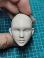 16 Scale Memory Beauty Girl Bald Unpainted Head Model สำหรับ12Figure