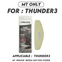 【LZ】◑  Motocicleta capacete viseiras escudo lente viseira descoloração filme anti-nevoeiro anti-nevoeiro para MT THUNDER 3 THUNDER3