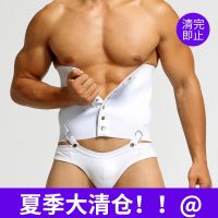 Clearance D.M toning pants briefs belly in fashion personality with male show thin shape the detachable waist