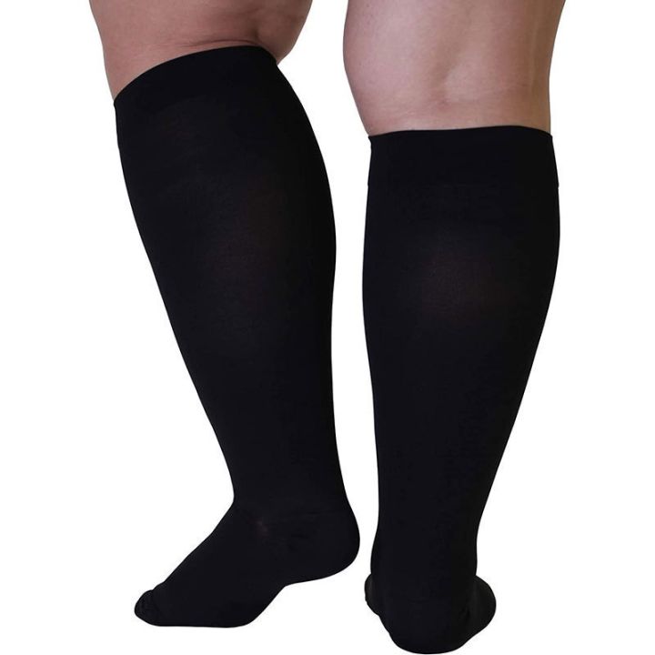 Plus size Compression Sock / for prevention of thrombosis and varicose ...