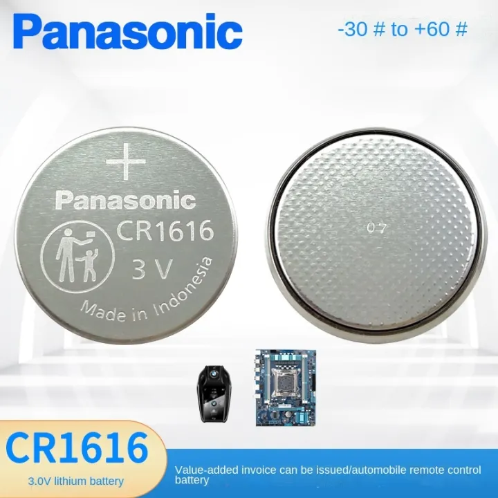 Brand New/2022﹉ Panasonic CR1616 button lithium battery 3V Honda Fit