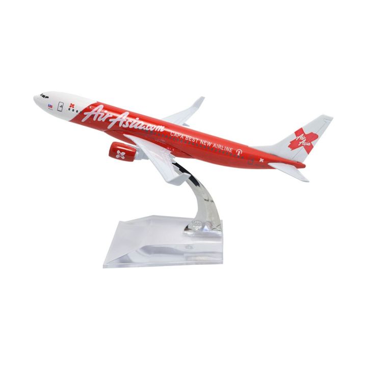 1-400-16cm-air-asia-boeing-b737-metal-airplane-model-plane-toy-plane-model