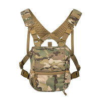 Innovative Design Outdoor 500D Nylon Camouflage Bino Harness Binocular Storage Chest Pack with Rain Cover And Solf Interior