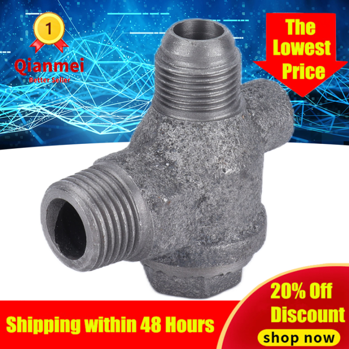 Air Compressor Valve, High Hardness 3 Way Check Valve for Air