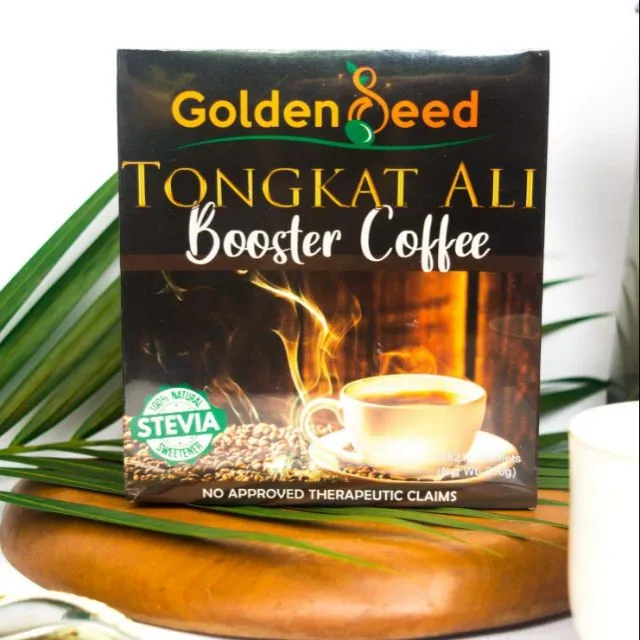 TONGKAT ALI BOOSTER COFFEE (GOLDEN SEED) Lazada PH