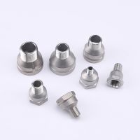 1Pcs 304 Stainless Steel 3/8 quot; 1/2 quot; 1 quot; 1.2 quot; 1.5 quot; 2 quot; MalexFemale Thread Pipe Fittings Garden Irrigation Water Pipe Coupler Adapter