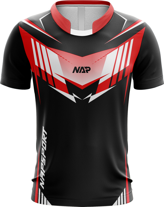 เสื้อกีฬาแขนสั้น ผ้าไมโครพิมพ์ลาย ใส่สบาย ระบายอากาศ Nap Sportswear –  Nap16–Black-สีดำ เสื้อบอล เสื้อวิ่ง ออกกำลังกาย เสื้อแมนยู เสื้อกีฬา |  Lazada.Co.Th