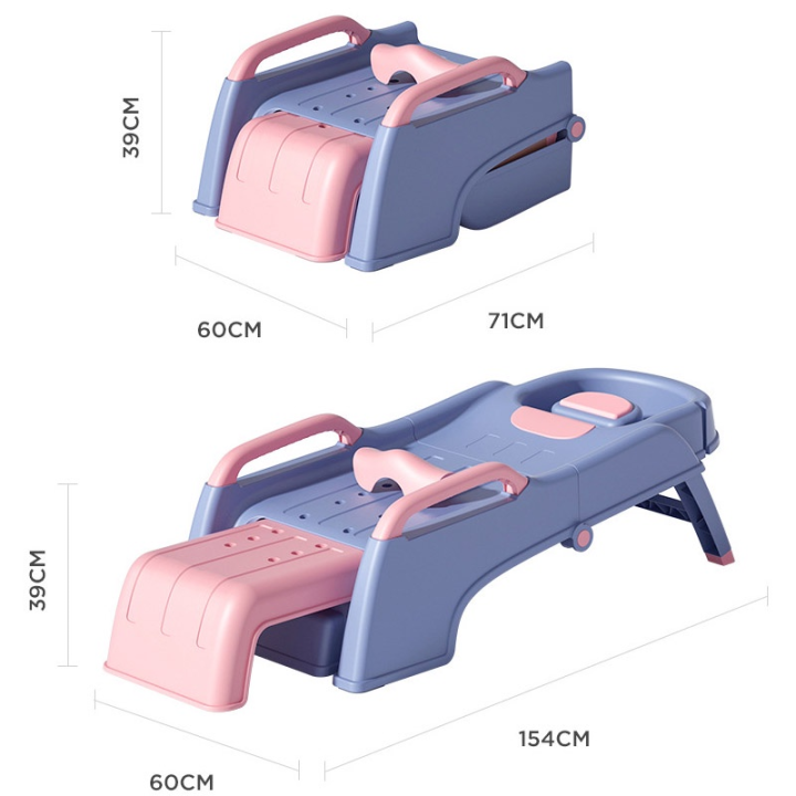 smilewil-เก้าอี้สระผม-ใช้ได้ทั้งเด็กและผ้ใหญ่-เก้าอี้สระผมเด็ก-พับเก็บได-รับน้ำหนักได้-150กก-เตียงสระผม