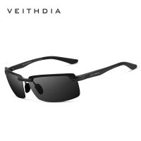 ¤❇ [พร้อมกล่อง] Veithdia 6510 แว่นตากันแดด เลนส์โพลาไรซ์ อะลูมิเนียมอัลลอย แมกนีเซียม เลนส์ UV400 สําหรับผู้ชาย เหมาะกับการขับขี่ ตกปลา