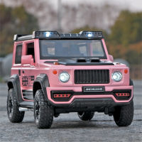 โมเดลรถโลหะผสม Suzuki Jimny ขนาด1:18รถ Diecast ไฟเสียงรถคนรักของสะสมวันเกิดสำหรับเด็กของเล่นเด็กผู้ชายของขวัญโลหะ