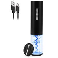 Electric Wine Opener, Type-C Charging Wine Corkscrew Bottle Opener with Foil Cutter, Wine Openers with LED Light