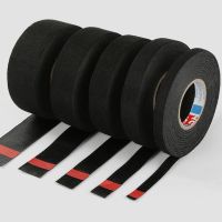 ☑ 15M 9/15/19/25/32MM Heat-resistant Adhesive Cloth Fabric Tape for Automotive Cable Tape Car Harness Wiring Loom Electrical Tape