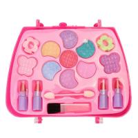 Washable Kids Makeup Set NON-TOXIC Safety Cosmetics Kit Gifts Box Girls Beauty Toy Perform Dressing Case Color Random Delivery