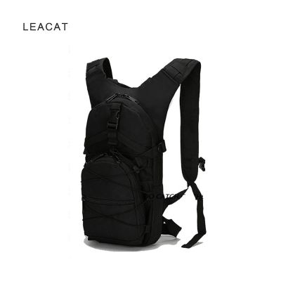 Leacat 15L กระเป๋าสะพายหลังสำหรับเดินทาง800D Oxford ทหารจักรยานเดินป่ากระเป๋าเป้สะพายหลังกีฬากลางแจ้งการตั้งแคมป์ปีนเขาขี่จักรยานกระเป๋า