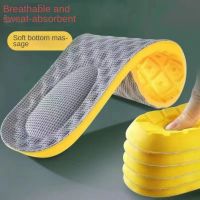 ✙❈ 2PCS Latex Memory Foam Insoles for Mens Soft Foot Support Shoe Pads Breathable Orthopedic Sport Insole Feet Care Insert Cushion