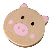 17 Keys Kalimba Thumb Piano Wood Mahogany Body Musical Instrument Fashion Cute Pink Pig Style Kalimba