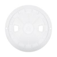 Swimming Pool Skimmer Cover Replacement Part PVC Anti Erosion Long Lifespan Convenient Skimmer Plate Accessories for Pentair Sta-Rite U-3 08650-0058 RT101 security