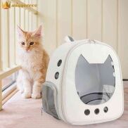 Túi Vận Chuyển Thú Cưng Ba Lô Lớn Ngoài Trời Thoáng Khí Đeo Vai Du Lịch