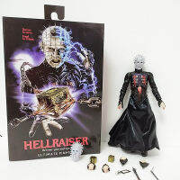 NECA Hellraiser เขาจะฉีกจิตวิญญาณของคุณออกจากกัน Ultimate Pinhead รูปการกระทำของสะสมของเล่นของขวัญคริสต์มาส