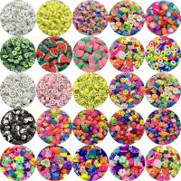 30pcs/Lot 10mm Clay Beads Multi-Shape Clay Spacer Beads Polymer Clay Beads For Jewelry Making DIY Handmade Accessories DIY accessories and others