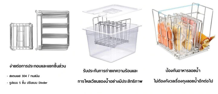 ตะแกงเครื่องซูวี-เครื่องsous-vide-เครื่องทําอาหาร-เครื่องทำสเต็ก-เครื่องทำซูวี-เครื่องซูวี