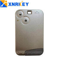 XNRKEY 2 Button Remote Card Shell For Renault Laa Card Key Shell Case With GreyGreen Blade