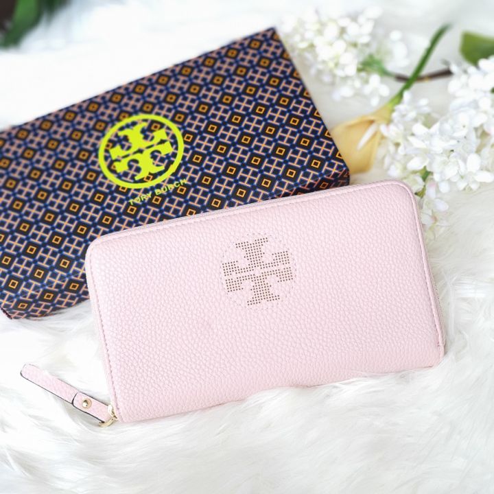 Tory burch discount light pink wallet